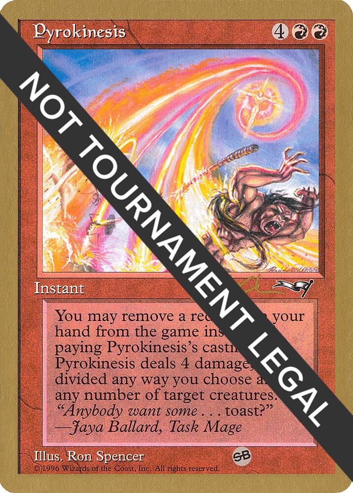 Pyrokinesis - 1997 Paul McCabe (ALL) (SB) [World Championship Decks]