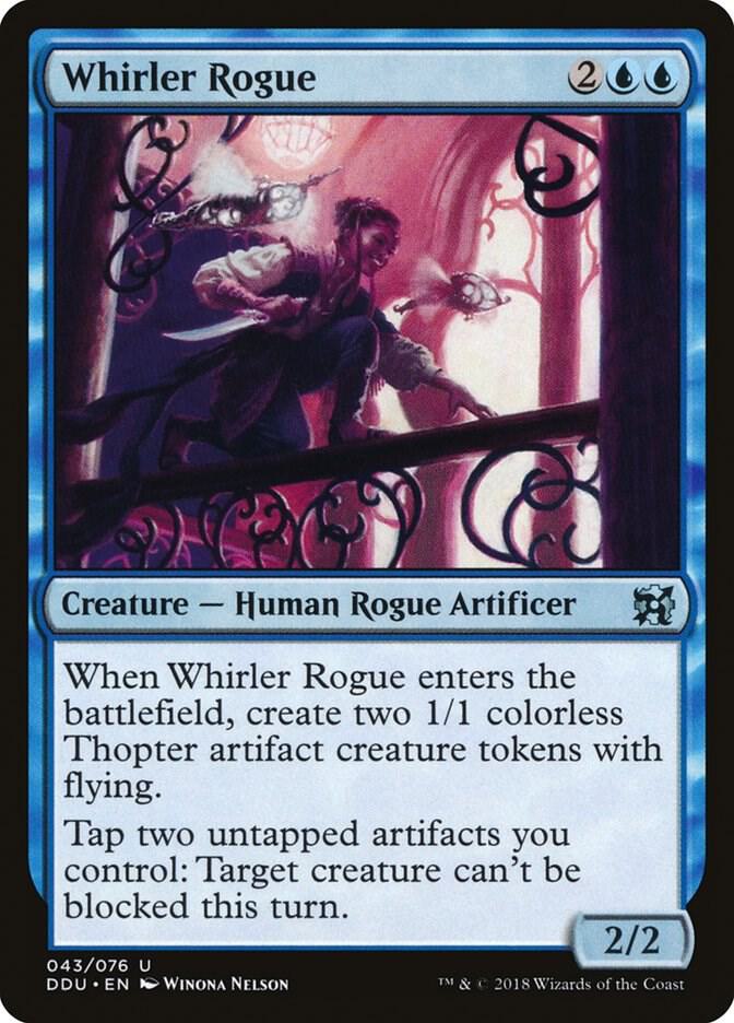 Whirler Rogue (43) [Duel Decks: Elves vs. Inventors]