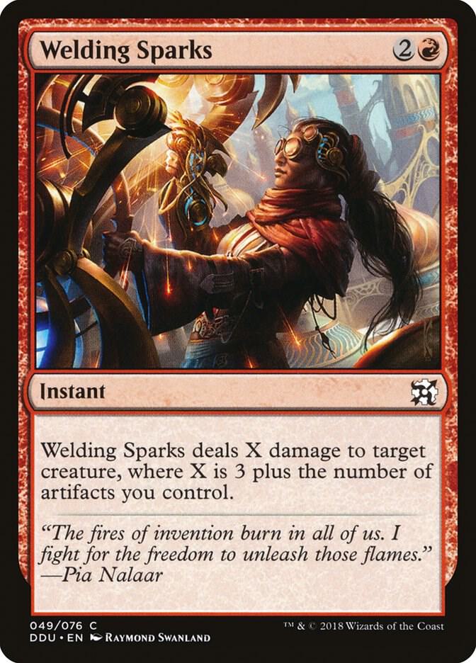 Welding Sparks (49) [Duel Decks: Elves vs. Inventors]