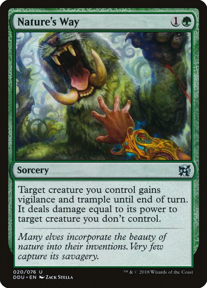 Nature's Way (20) [Duel Decks: Elves vs. Inventors]