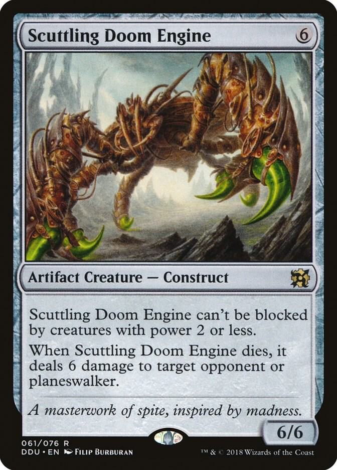 Scuttling Doom Engine (61) [Duel Decks: Elves vs. Inventors]