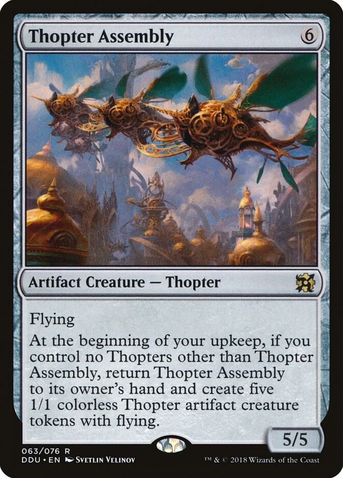 Thopter Assembly (63) [Duel Decks: Elves vs. Inventors]
