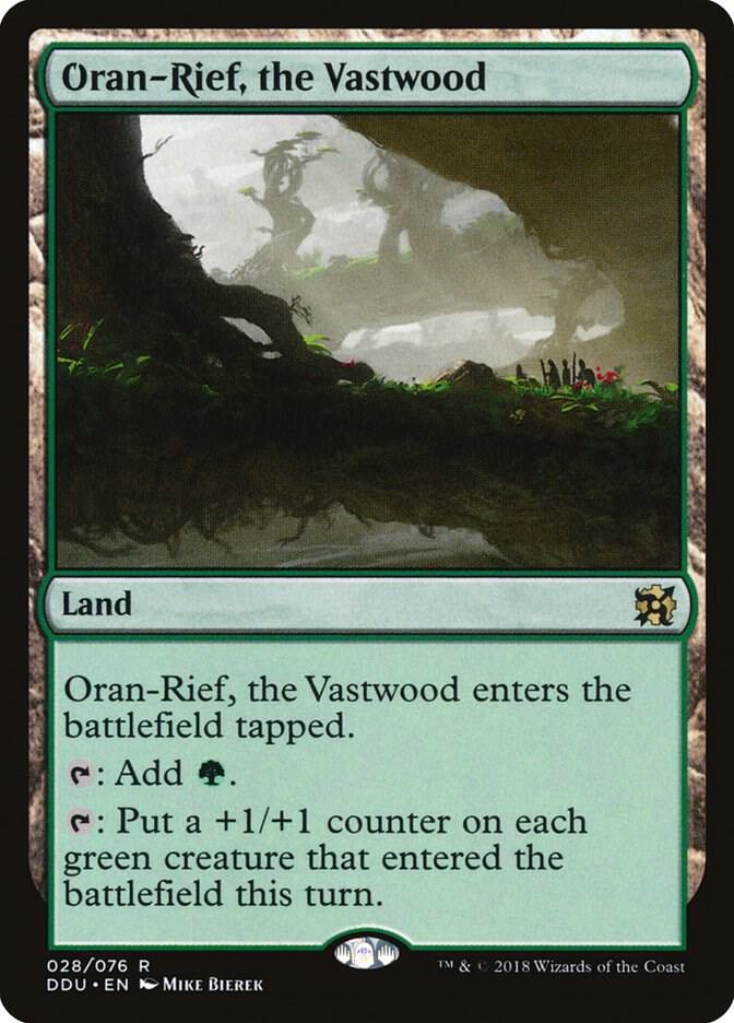 Oran-Rief, the Vastwood (28) [Duel Decks: Elves vs. Inventors]