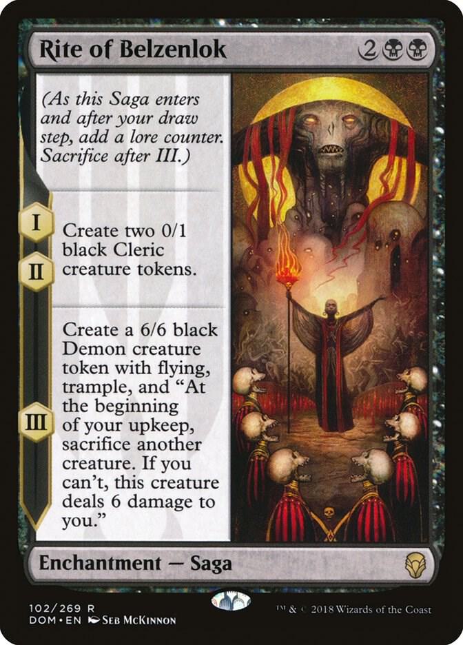 Rite of Belzenlok (102) [Dominaria]