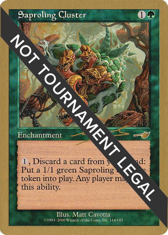 Saproling Cluster - 2000 Nicolas Labarre (NMS) [World Championship Decks]