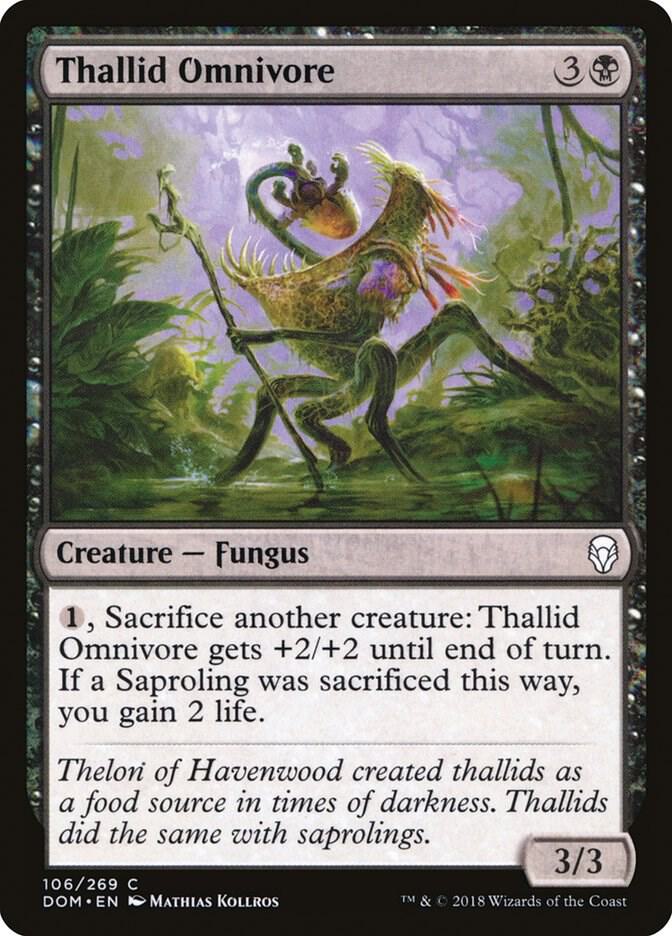 Thallid Omnivore (106) [Dominaria]