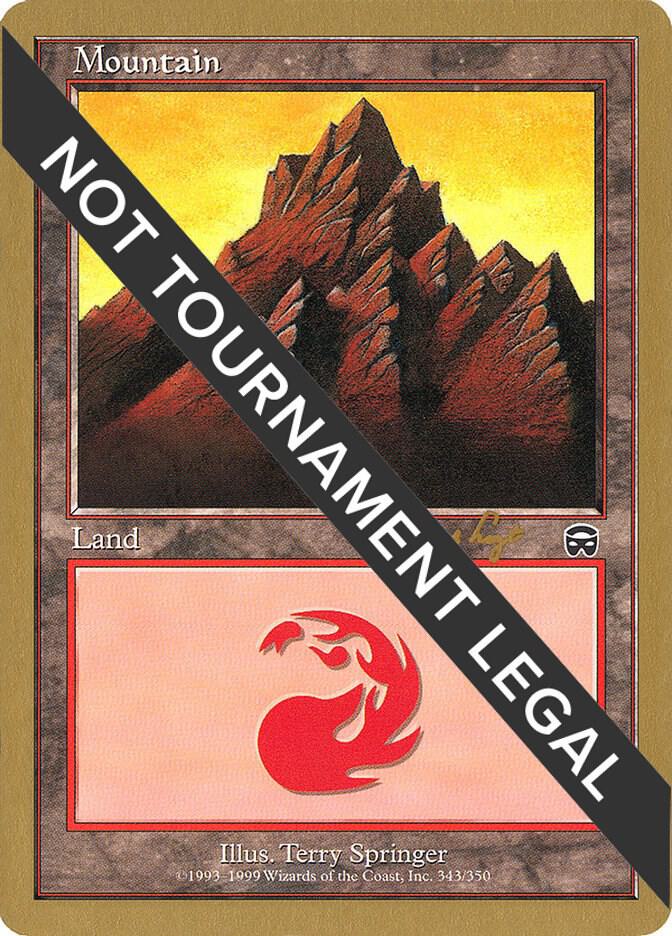 Mountain (343) - 2001 Jan Tomcani (MMQ) [World Championship Decks]