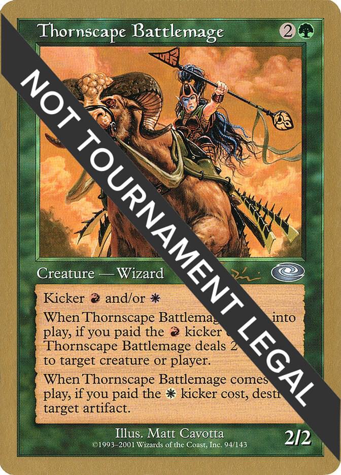 Thornscape Battlemage - 2001 Jan Tomcani (PLS) [World Championship Decks]