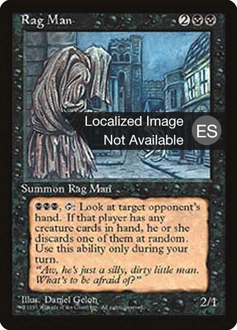 Rag Man (155) [Fourth Edition Foreign Black Border]