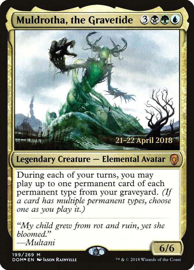 Muldrotha, the Gravetide (199) [Prerelease Cards]