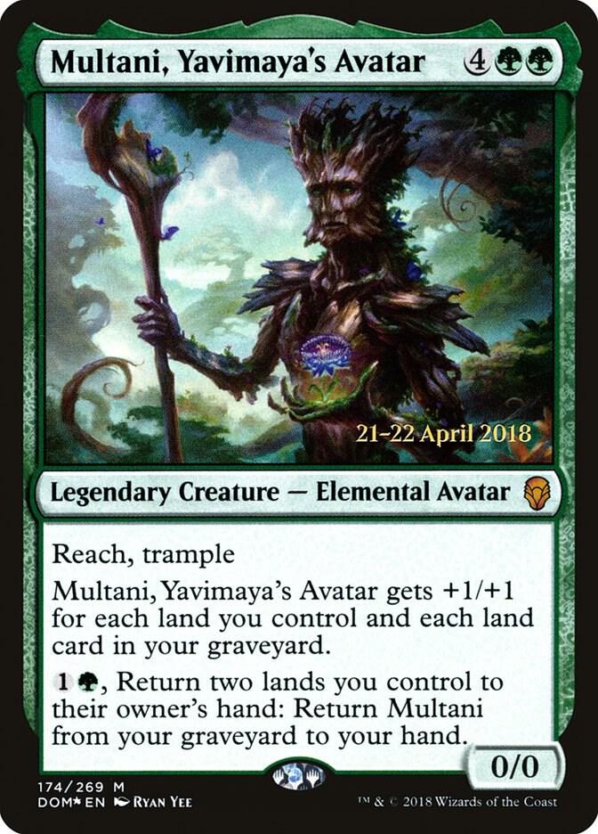 Multani, Yavimaya's Avatar (174) [Prerelease Cards]