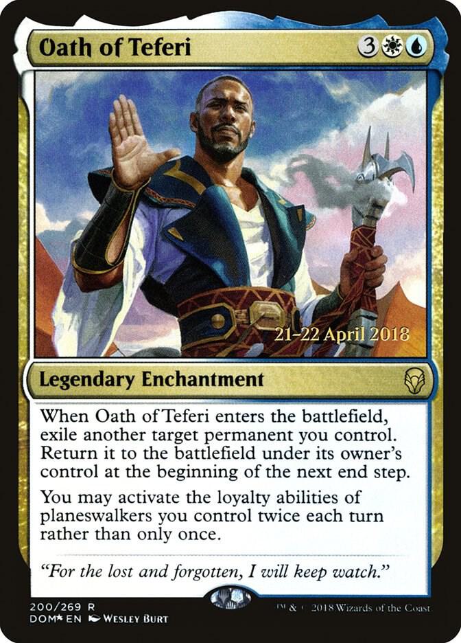 Oath of Teferi (200) [Prerelease Cards]