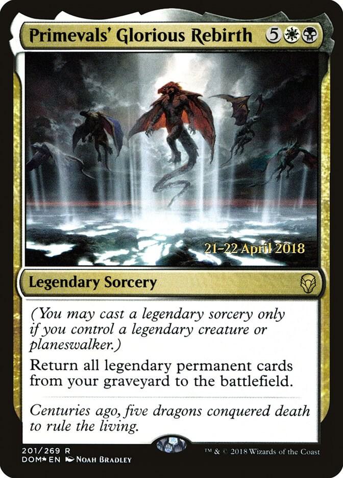 Primevals' Glorious Rebirth (201) [Prerelease Cards]
