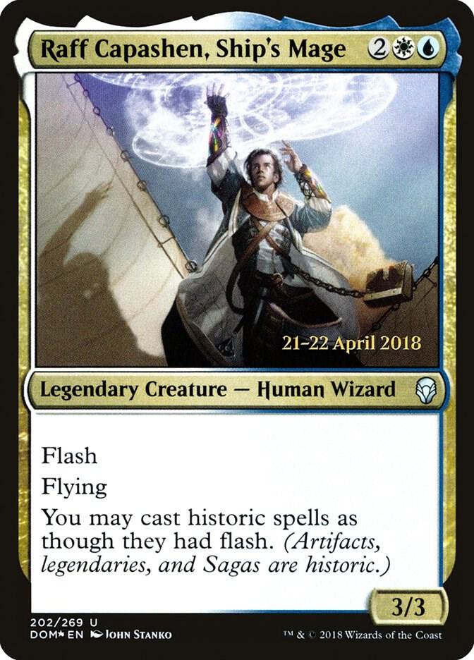 Raff Capashen, Ship's Mage (202) [Prerelease Cards]