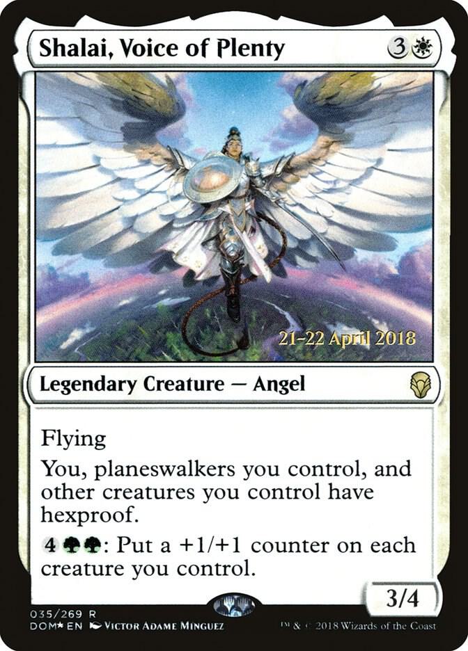 Shalai, Voice of Plenty (35) [Prerelease Cards]