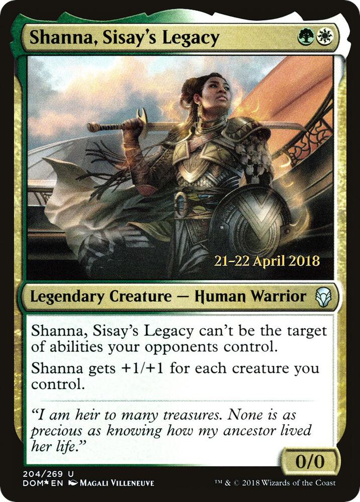 Shanna, Sisay's Legacy (204) [Prerelease Cards]