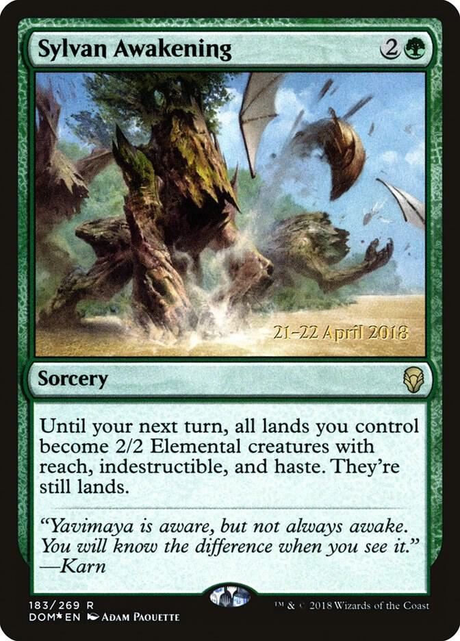 Sylvan Awakening (183) [Prerelease Cards]