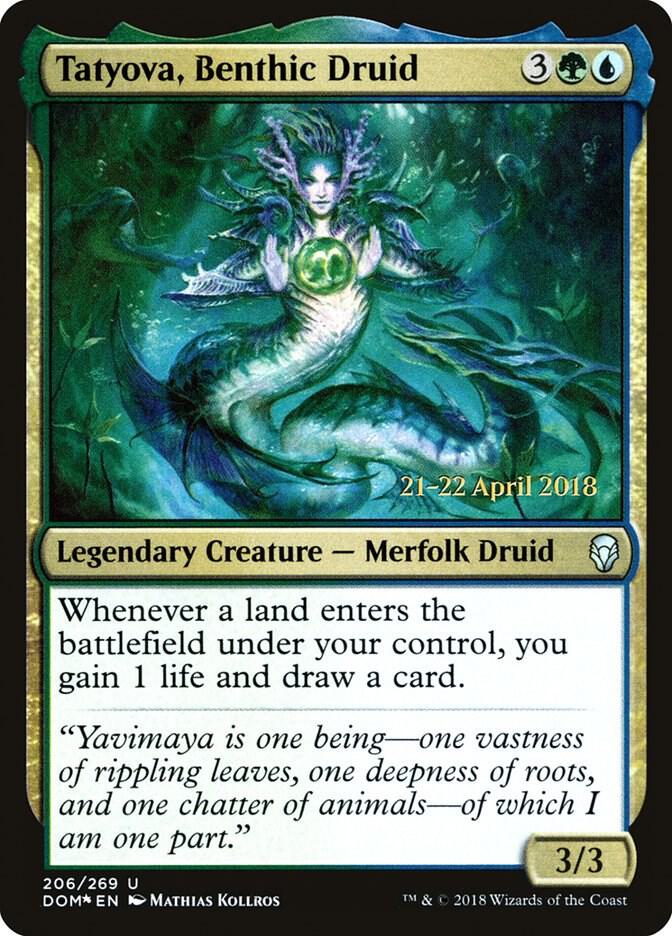 Tatyova, Benthic Druid (206) [Prerelease Cards]