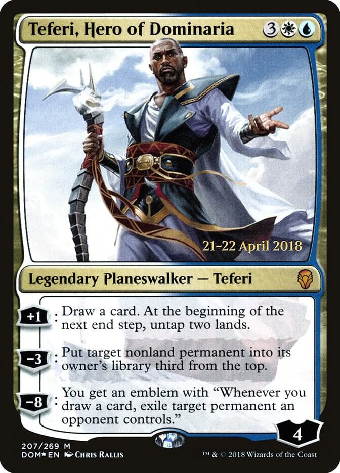 Teferi, Hero of Dominaria (207) [Prerelease Cards]