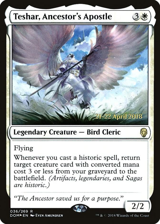 Teshar, Ancestor's Apostle (36) [Prerelease Cards]