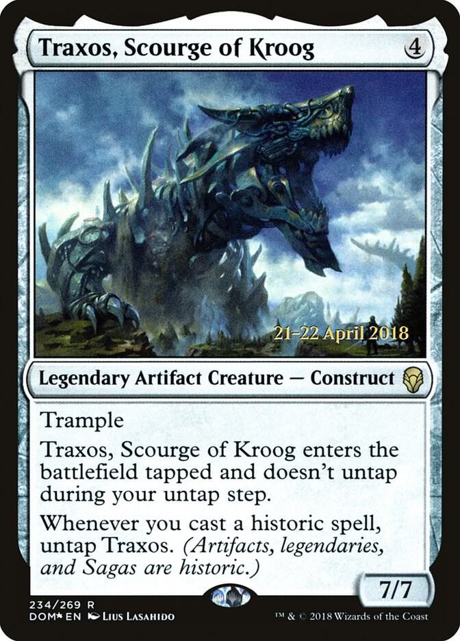 Traxos, Scourge of Kroog (234) [Prerelease Cards]