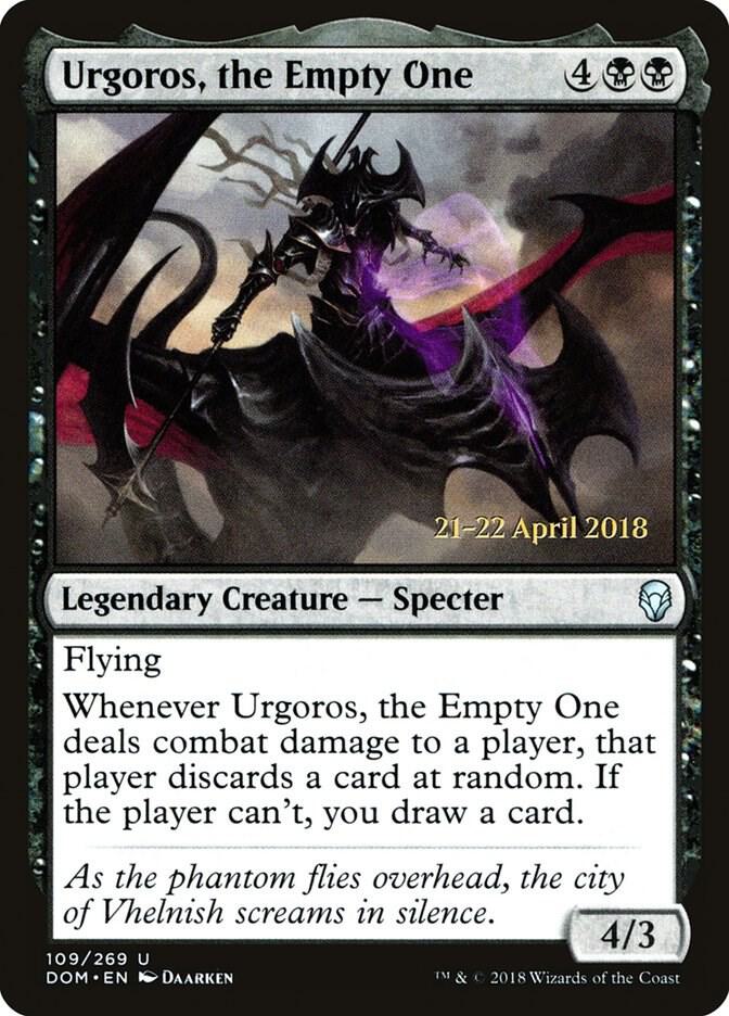 Urgoros, the Empty One (109) [Prerelease Cards]