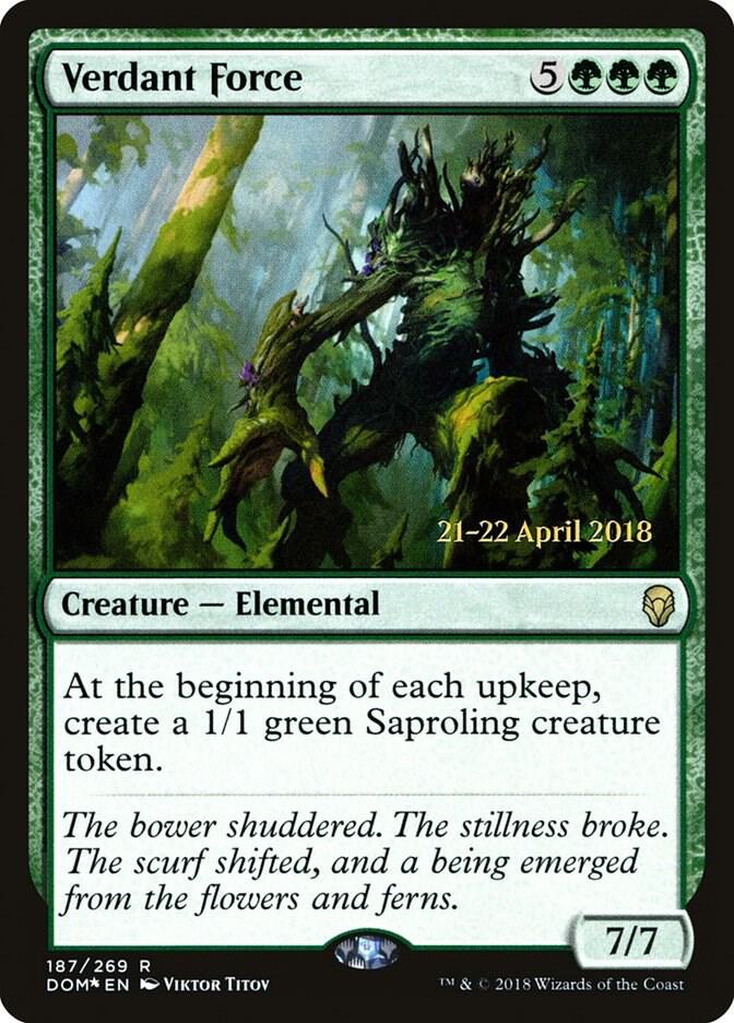 Verdant Force (187) [Prerelease Cards]
