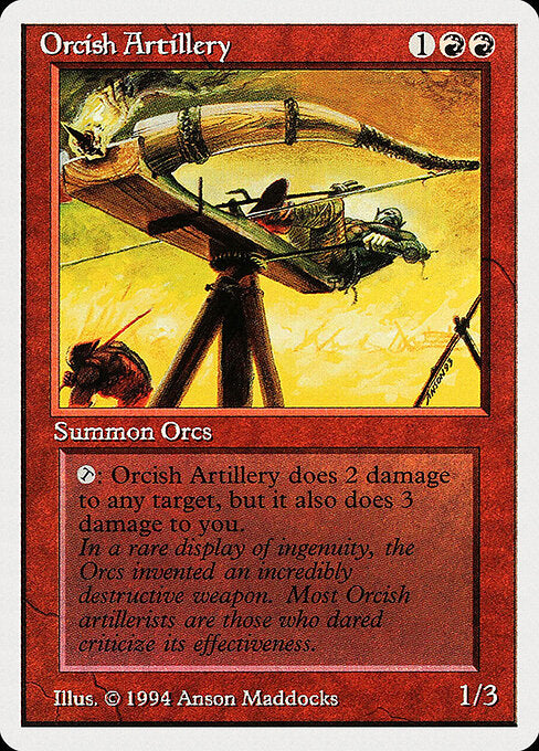 Orcish Artillery (168) [Summer Magic / Edgar]
