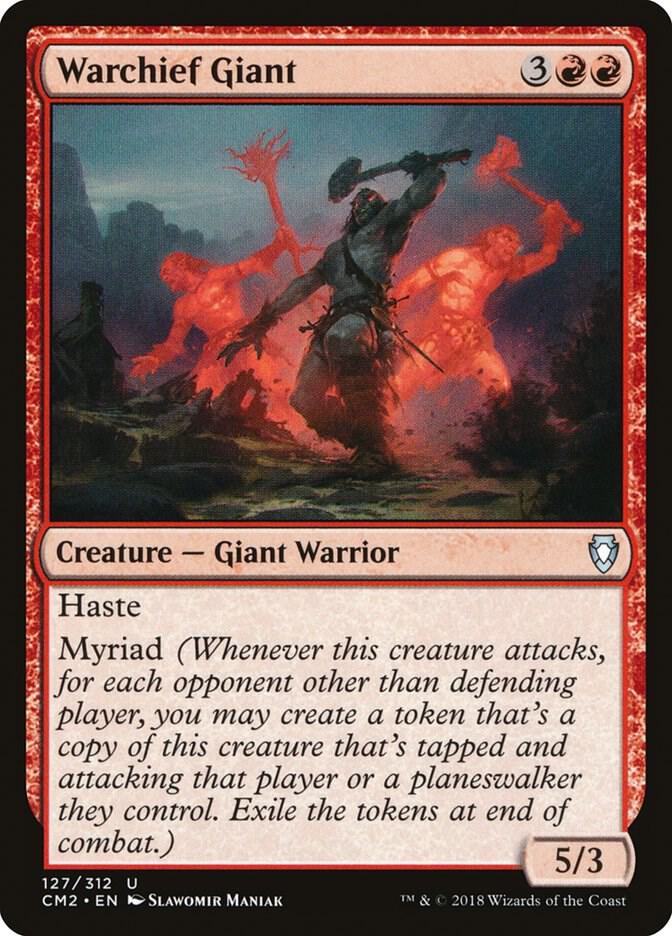 Warchief Giant (127) [Commander Anthology Volume II]