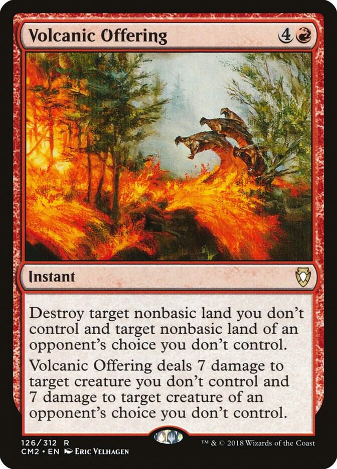Volcanic Offering (126) [Commander Anthology Volume II]