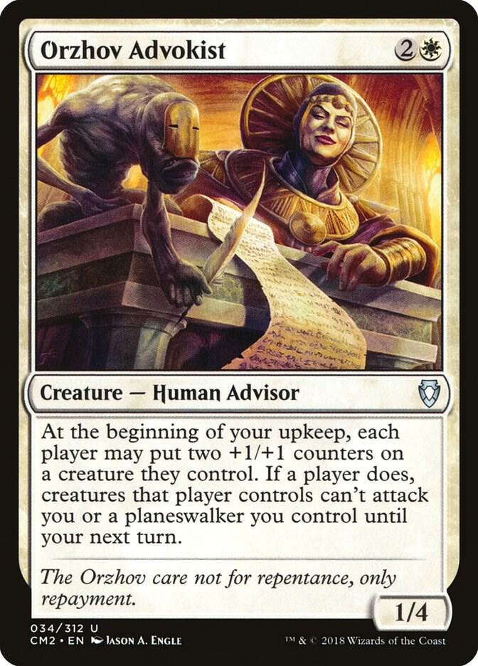 Orzhov Advokist (34) [Commander Anthology Volume II]