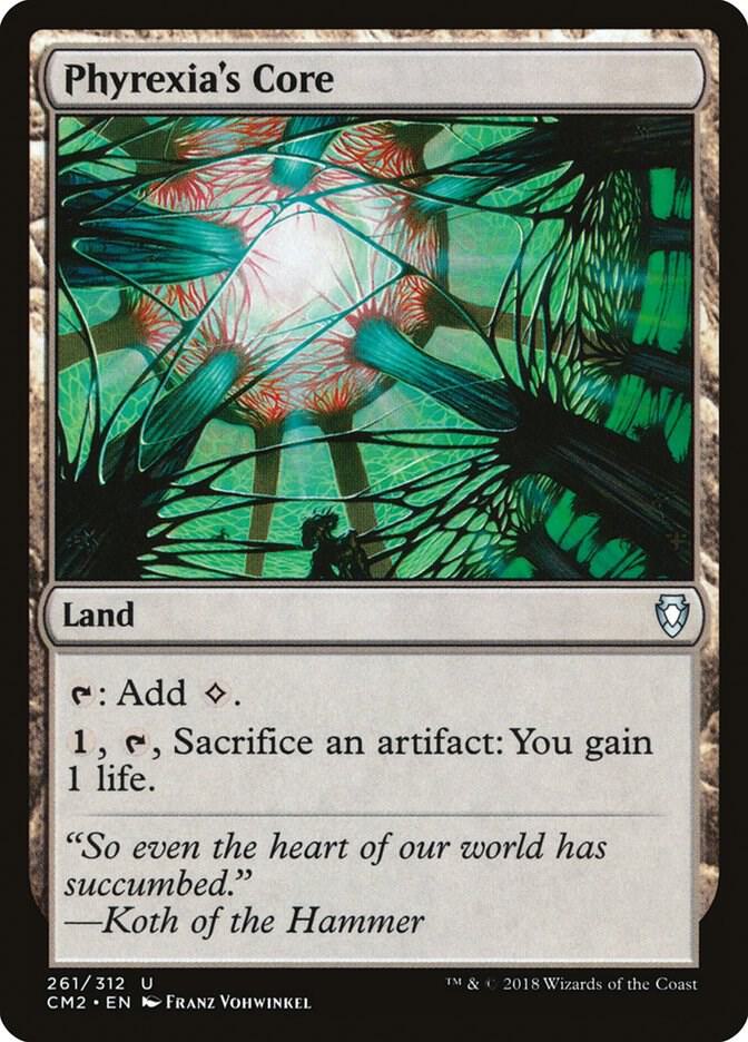 Phyrexia's Core (261) [Commander Anthology Volume II]