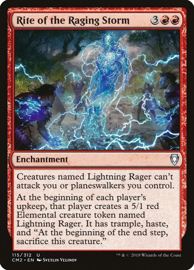 Rite of the Raging Storm (115) [Commander Anthology Volume II]