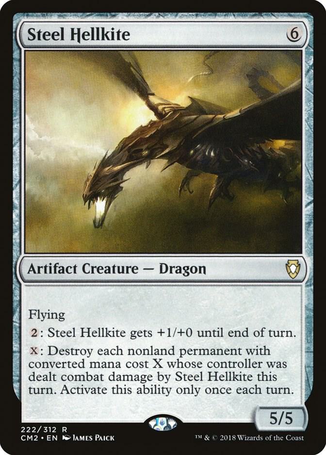Steel Hellkite (222) [Commander Anthology Volume II]