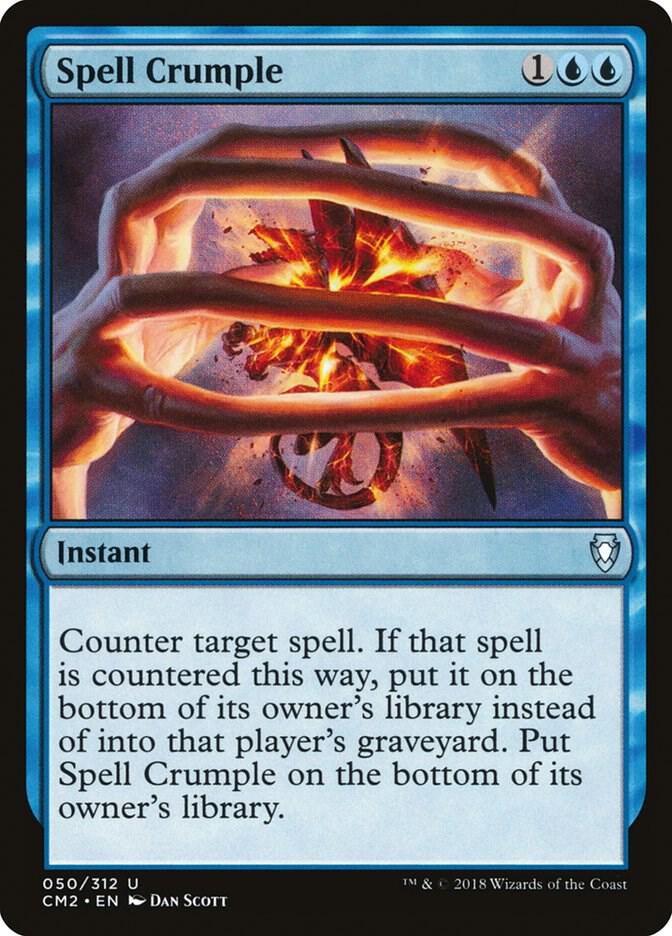 Spell Crumple (50) [Commander Anthology Volume II]