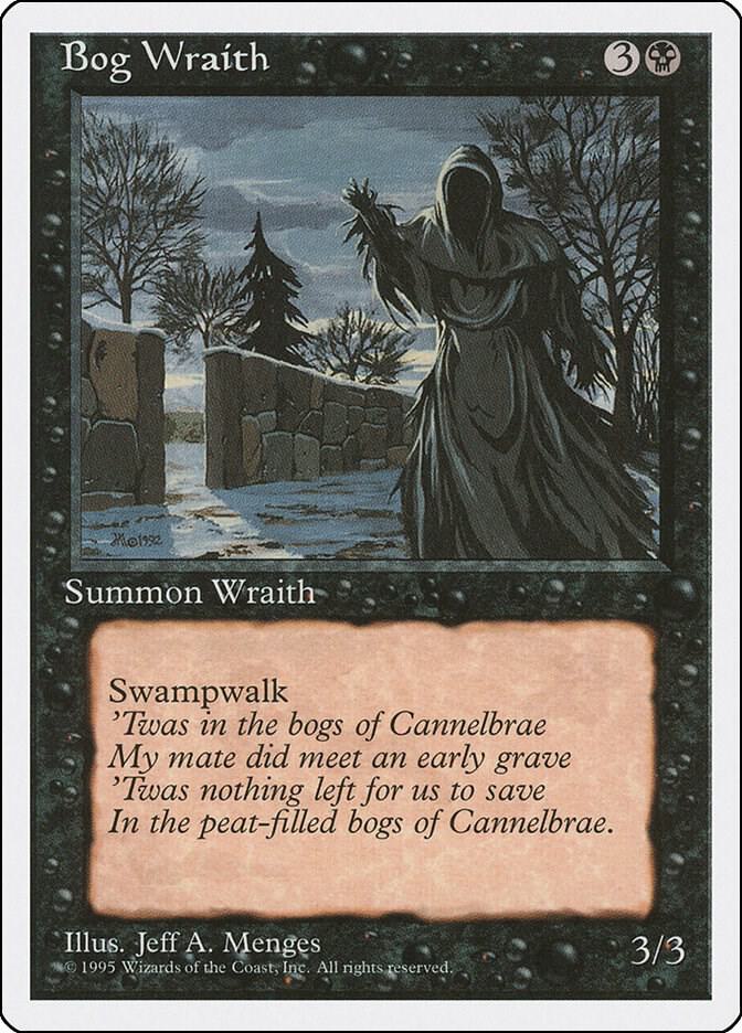 Bog Wraith (124) [Fourth Edition]