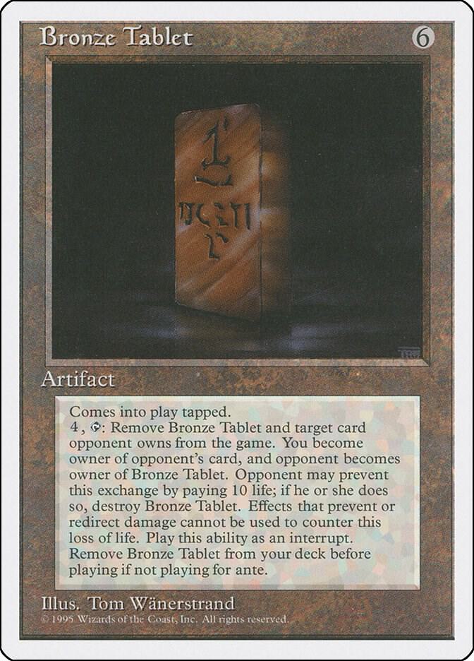 Bronze Tablet (303) [Fourth Edition]
