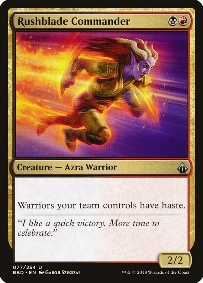 Rushblade Commander (77) [Battlebond]