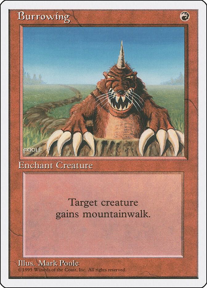 Burrowing (180) [Fourth Edition]