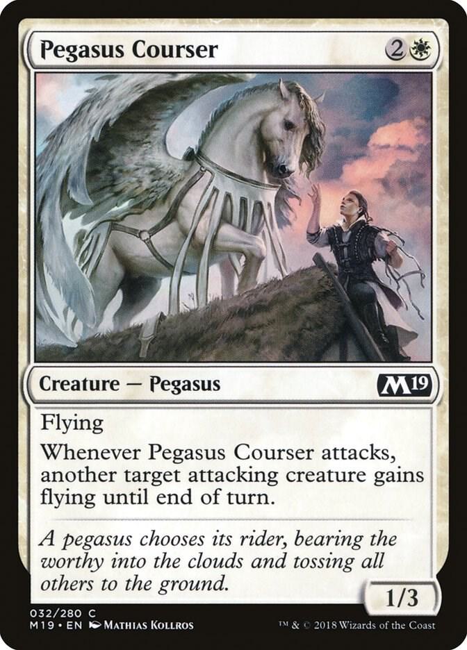 Pegasus Courser (32) [Core Set 2019]