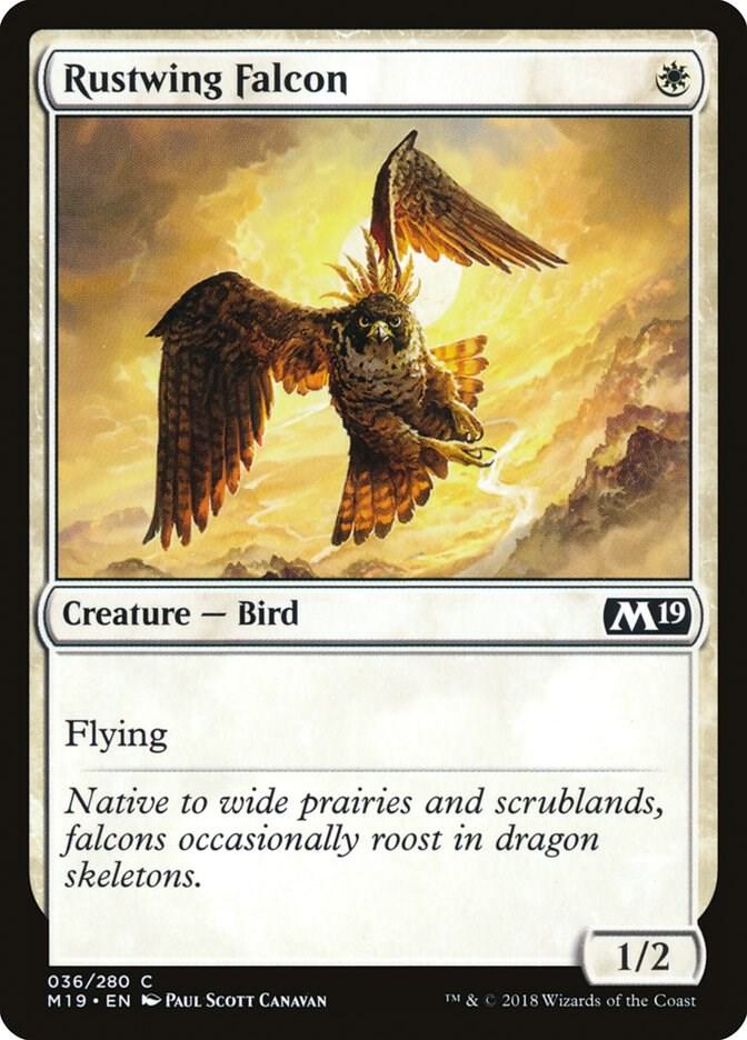 Rustwing Falcon (36) [Core Set 2019]