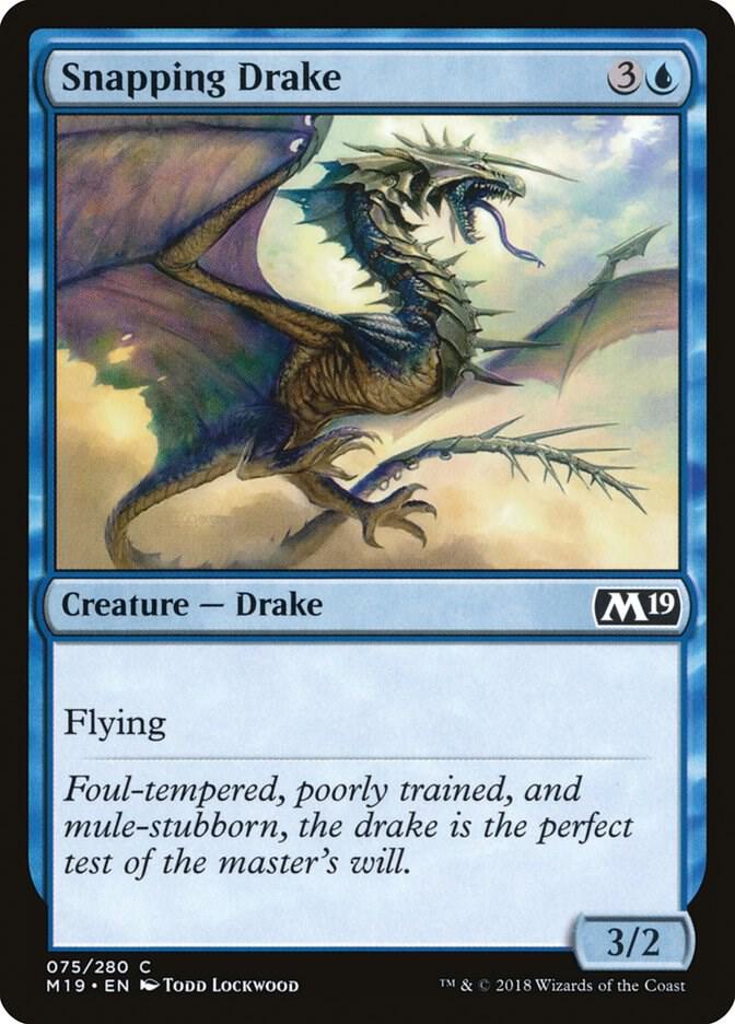Snapping Drake (75) [Core Set 2019]
