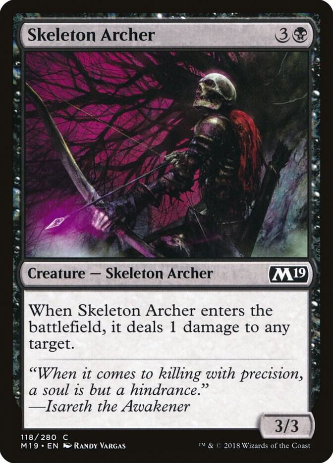 Skeleton Archer (118) [Core Set 2019]