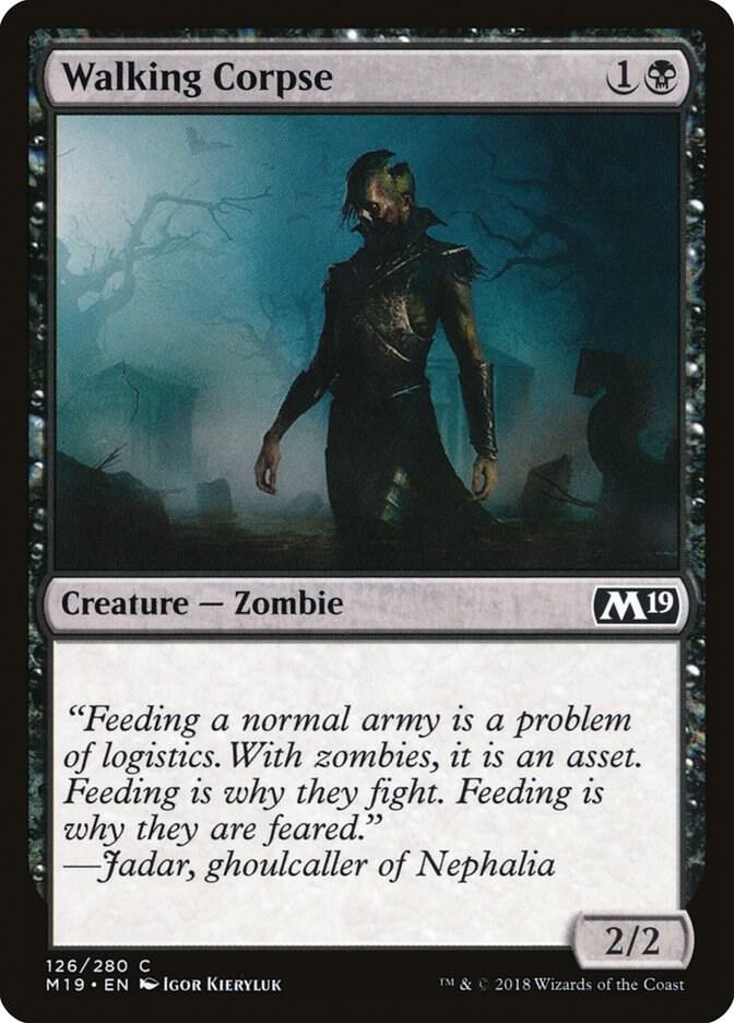 Walking Corpse (126) [Core Set 2019]