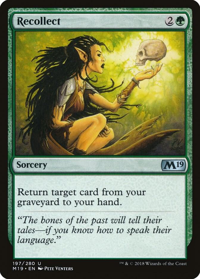 Recollect (197) [Core Set 2019]