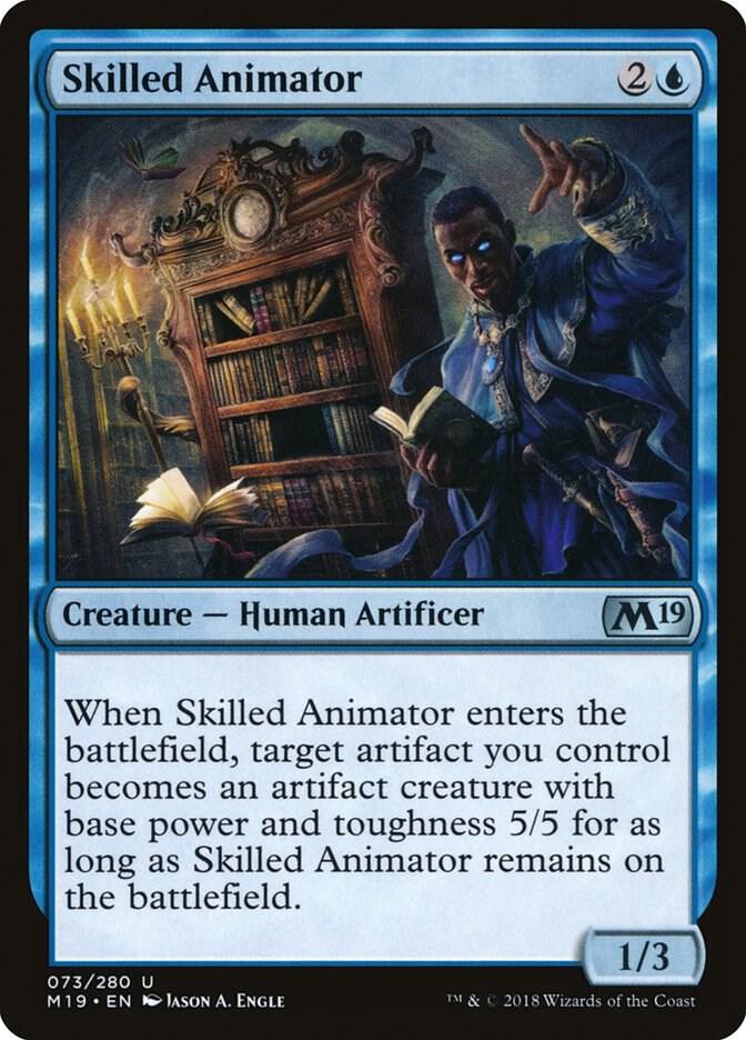 Skilled Animator (73) [Core Set 2019]