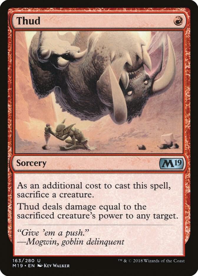 Thud (163) [Core Set 2019]