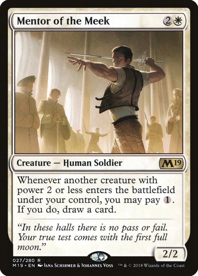 Mentor of the Meek (27) [Core Set 2019]