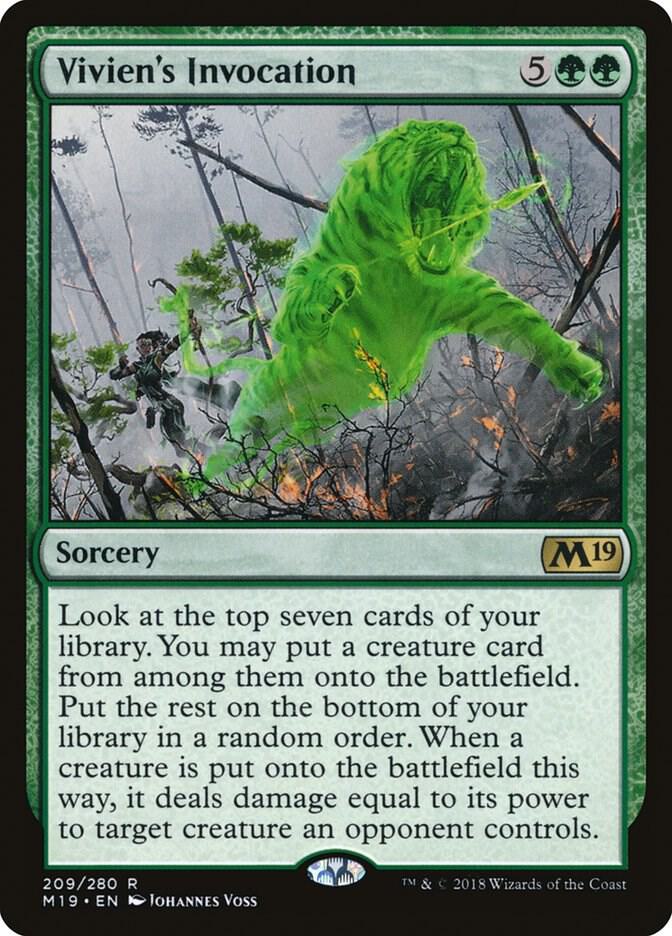 Vivien's Invocation (209) [Core Set 2019]
