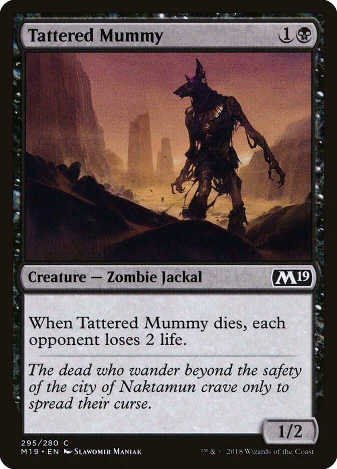 Tattered Mummy (295) [Core Set 2019]
